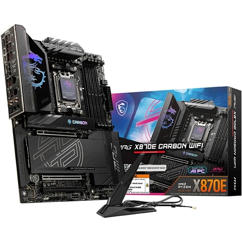 Материнська плата MSI MPG X870E Carbon WIFI  - придбати в Дніпрі, Україні: ціна, характеристики | інтернет-магазин TOUCH
