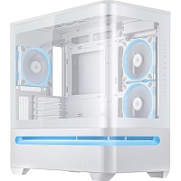 Корпус Asus Prime AP202 ARGB Tempered Glass White (90DC00P3-B19000)