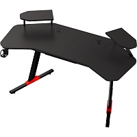 Комп'ютерний ігровий стіл GT Racer T-1246 Black - придбати в Дніпрі, Україні: ціна, характеристики | інтернет-магазин TOUCH