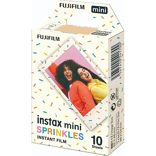 Фотопапір Fujifilm Instax Mini Sprinkles 1x10 (16838708) - придбати в Дніпрі, Україні: ціна, характеристики | інтернет-магазин TOUCH