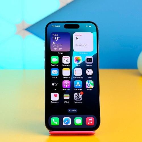 Смартфон Apple iPhone 15 Pro 256GB Black Titanium (MTV13) Б/У