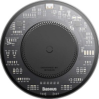 Бездротовий зарядний пристрій Baseus Simple 2 Black (CCJJ050001) - придбати в Дніпрі, Україні: ціна, характеристики | інтернет-магазин TOUCH