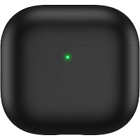 Чехол AhaStyle Ultra-Thin Colorful Silicone Case для Airpods 4 Black (CP-WG172-BK)