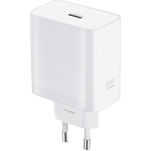 Мережевий зарядний пристрій OnePlus SUPERVOOC 80W USB-A EU (VCB8JAEH ) - придбати в Дніпрі, Україні: ціна, характеристики | інтернет-магазин TOUCH