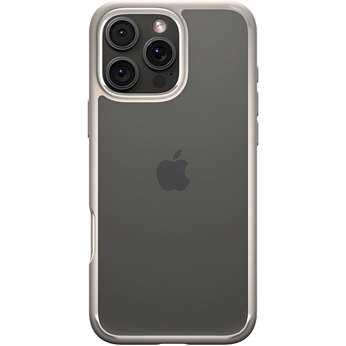 Чехол Spigen Ultra Hybrid для Apple iPhone 16 Pro Max Natural Titanium (ACS08385)
