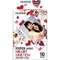 Фотопапір Fujifilm Instax Mini Heart Sketch 1x10 (16799926) - придбати в Дніпрі, Україні: ціна, характеристики | інтернет-магазин TOUCH