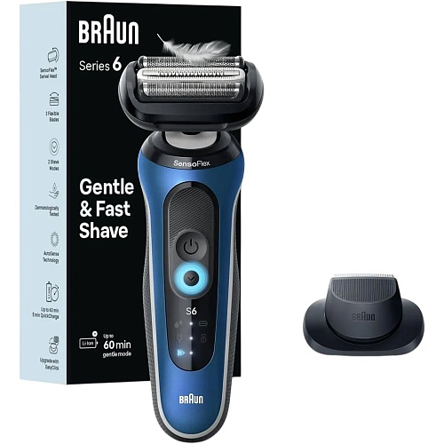 Електробритва Braun Series 6 6120s - придбати в Дніпрі, Україні: ціна, характеристики | інтернет-магазин TOUCH