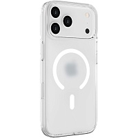 Чохол iLera GlassCase + Camera Button with MagSafe для Apple iPhone 17 Pro Max Frosted (iLGlCFrCb17PrMx) - придбати в Дніпрі, Україні: ціна, характеристики | інтернет-магазин TOUCH