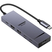 USB-хаб Ugreen Revodok Pro 6in1 (CM818/45363) - придбати в Дніпрі, Україні: ціна, характеристики | інтернет-магазин TOUCH