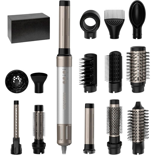Фен-стайлер Cecotec Bamba CeramicCare 14in1 AirGlam Aluminum (CCTC-00254) - придбати в Дніпрі, Україні: ціна, характеристики | інтернет-магазин TOUCH