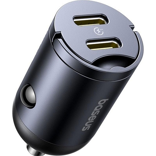 Автомобильное зарядное устройство Baseus Tiny Star Mini 30W Black (C00035001121-03)