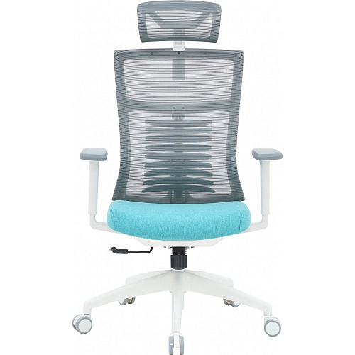 Офисное кресло OfficePro Balance OC550-W-DG-BL White/Dark Gray/Blue