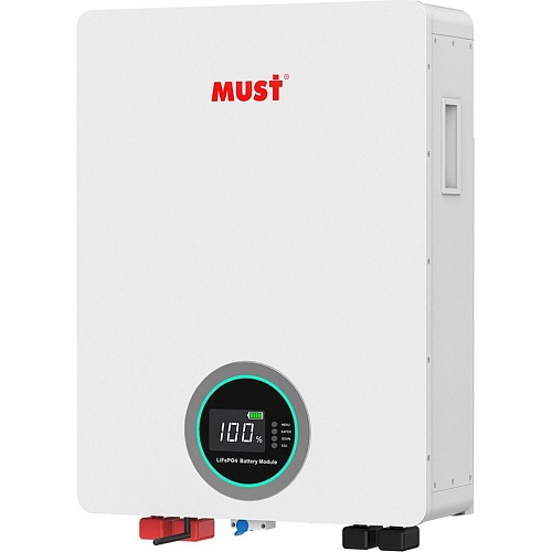 Аккумулятор  Must LiFePO4 24V (25.6V/300Ah/7680Wh) (LP16-24300)