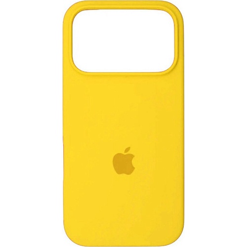 Чехол Silicone Case для Apple iPhone 17 Pro Yellow AA