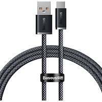 Кабель Baseus Dynamic Series USB-A to USB-C 100W 1m Slate Gray (CALD000616)