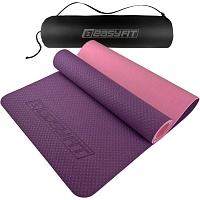 Килимок для йоги EasyFit TPE+TC 6mm Violet/Pink (EF-1924s-VP) - придбати в Дніпрі, Україні: ціна, характеристики | інтернет-магазин TOUCH
