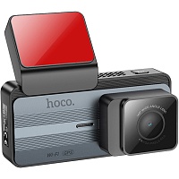 Автомобільний відеореєстратор Hoco DV11 2K Display GPS Silvery Gray  - придбати в Дніпрі, Україні: ціна, характеристики | інтернет-магазин TOUCH