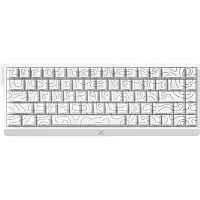 Клавіатура MCHOSE Ace68 Ice Rhino Magnetic Switch White Topographic (MC-Ace68-17) - придбати в Дніпрі, Україні: ціна, характеристики | інтернет-магазин TOUCH