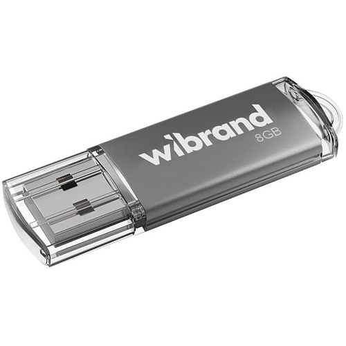 USB флеш-накопитель Wibrand Cougar 8GB USB-A 2.0 Silver (WI2.0/CU8P1S)