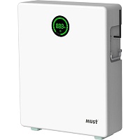 Аккумулятор Must LiFePO4 48V (51.2V/100Ah/5120Wh) (LP28-48100)
