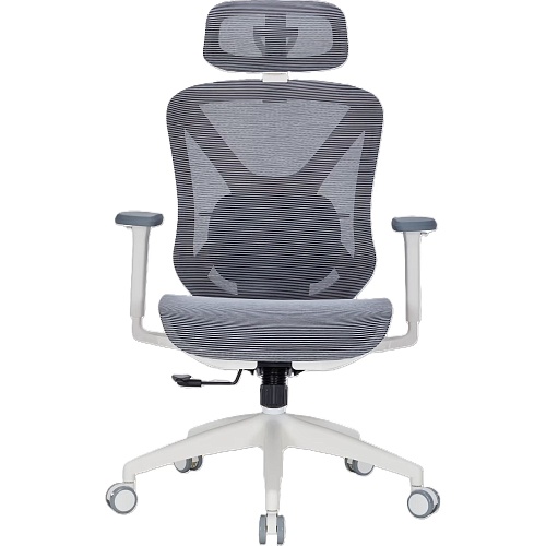 Офісне крісло OfficePro Atlas OC630-W-DG-DG White/Dark Gray - придбати в Дніпрі, Україні: ціна, характеристики | інтернет-магазин TOUCH