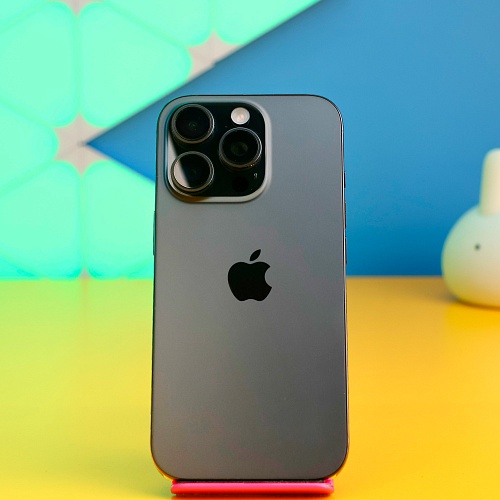 Смартфон Apple iPhone 16 Pro 128GB Black Titanium (MYND3) Б/У