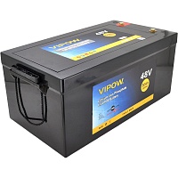 Акумулятор Vipow LiFePO4 48V (51.2V/50Ah/2560Wh) (LiFePO4512-50/40) - придбати в Дніпрі, Україні: ціна, характеристики | інтернет-магазин TOUCH