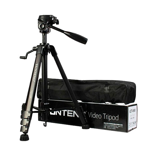 Штатив Yunteng VCT-668 (Black) - придбати в Дніпрі, Україні: ціна, характеристики | інтернет-магазин TOUCH