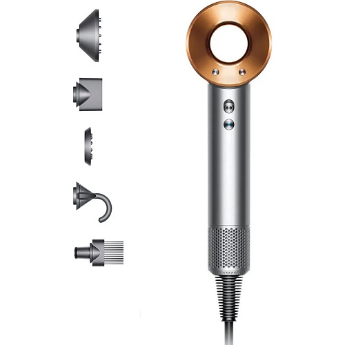 Фен Dyson HD07 Supersonic Nickel/Сooper (389922-01) - придбати в Дніпрі, Україні: ціна, характеристики | інтернет-магазин TOUCH