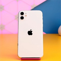 Смартфон Apple iPhone 11 64GB White (MWL82) Б/У