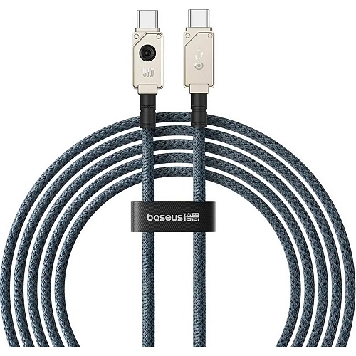 Кабель Baseus Unbreakable USB-C to USB-C 100W 2m Stellar White (P10355800221-01)