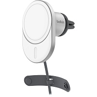Автотримач із бездротовою зарядкою Belkin MagSafe Qi2 (WIC008BTGR-V2) - придбати в Дніпрі, Україні: ціна, характеристики | інтернет-магазин TOUCH