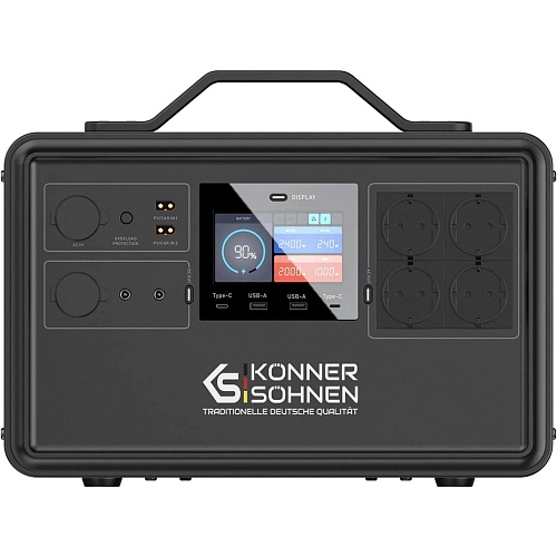Зарядна станція Konner&Sohnen KS 2400PS  - придбати в Дніпрі, Україні: ціна, характеристики | інтернет-магазин TOUCH