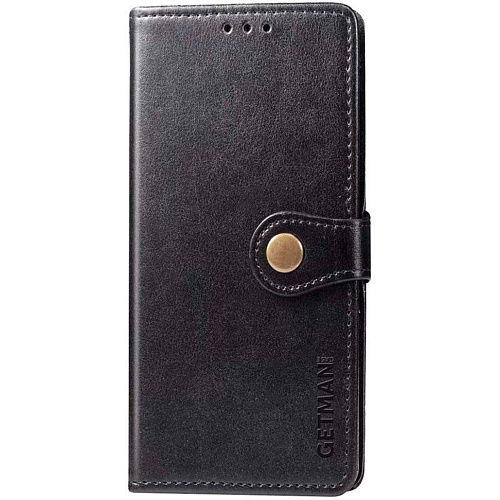 Чехол-книжка GETMAN Gallant (PU) для Xiaomi Redmi Note 10 5G / Poco M3 Pro (Black)