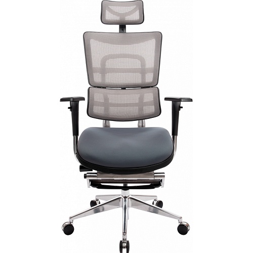 Офісне крісло GT Racer X-802L Bright Gray (W-20 B-40) - придбати в Дніпрі, Україні: ціна, характеристики | інтернет-магазин TOUCH