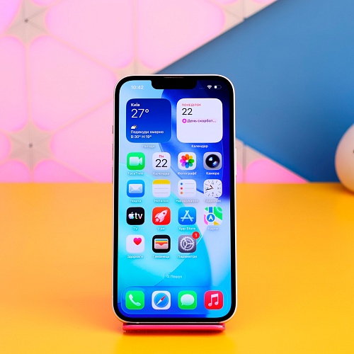 Смартфон Apple iPhone 13 128GB Starlight (MLPG3) Б/У