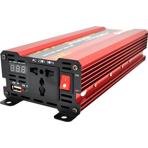 Автомобильный инвертор Voltronic NV-2000 1200W +LCD 12/220V
