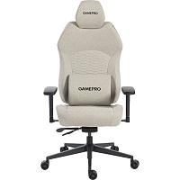 Геймерське крісло GamePro GC760LG Fabric Light Gray - придбати в Дніпрі, Україні: ціна, характеристики | інтернет-магазин TOUCH