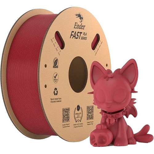 Филамент для 3D-принтеров Creality Soleyin PLA Fast Ender 1kg Red Fire (3301010432)