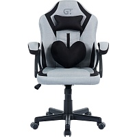 Геймерське дитяче крісло GT Racer X-1515 Fabric Black/Gray - придбати в Дніпрі, Україні: ціна, характеристики | інтернет-магазин TOUCH