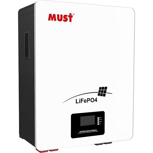 Аккумулятор Must LiFePO4 24V (25.6V/200Ah/5136Wh) (LP1600-24200)