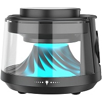 Бездротовий зарядний пристрій WiWU Wi-W039 Flow 5in1 with Speaker & Night Light 15W Black - придбати в Дніпрі, Україні: ціна, характеристики | інтернет-магазин TOUCH