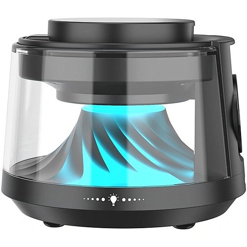Беспроводное зарядное устройство WiWU Wi-W039 Flow 5in1 with Speaker & Night Light 15W Black