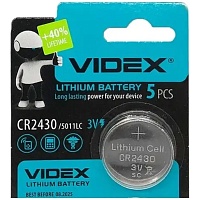 Батарейка Videx CR2430