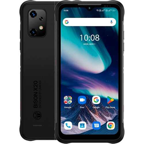 Смартфон Umidigi Bison X20 6/128GB Graphite Black