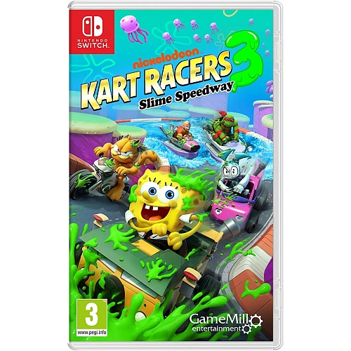 Игра Nickelodeon Kart Racers 3: Slime Speedway для Nintendo Switch (EN) (5060968300104) 