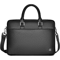 Сумка для ноутбука WiWU Master Fingerprint Lock Brief Case MacBook 16" Back