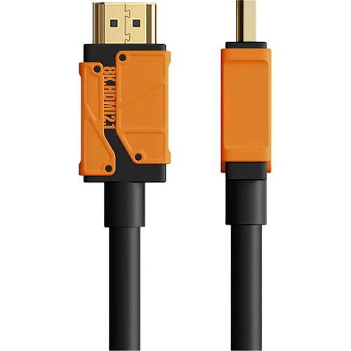 Кабель Hagibis HM04 HDMI to HDMI 2.1 3m Black/Orange (606539)