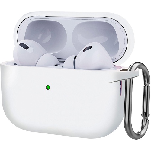 Чехол ArmorStandart Hang Silicone Case для Apple AirPods Pro 2 White (ARM68586)