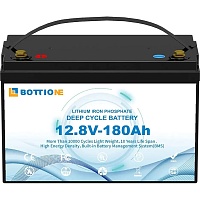 Аккумулятор Bottione LiFePO4 12V (12.8V/180Ah/2304Wh)